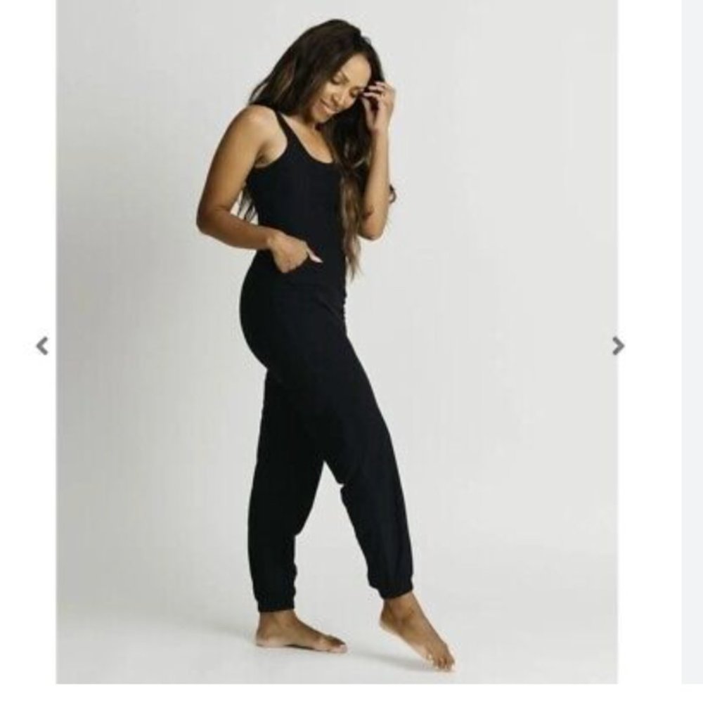Zyia Active Black Hermosa Jumpsuit
